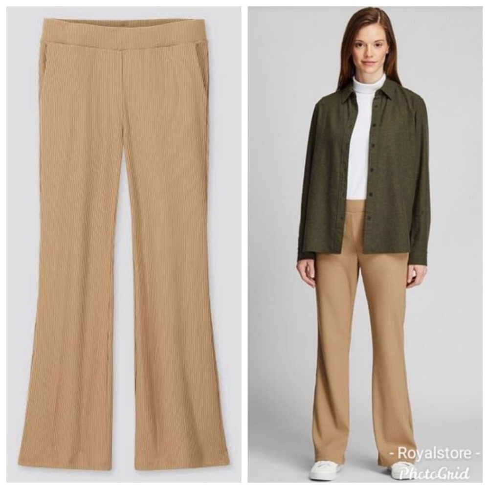 Uniqlo flared pants